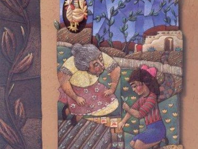 Book jacket for a Gift for Abuelita by by Nancy Luenn