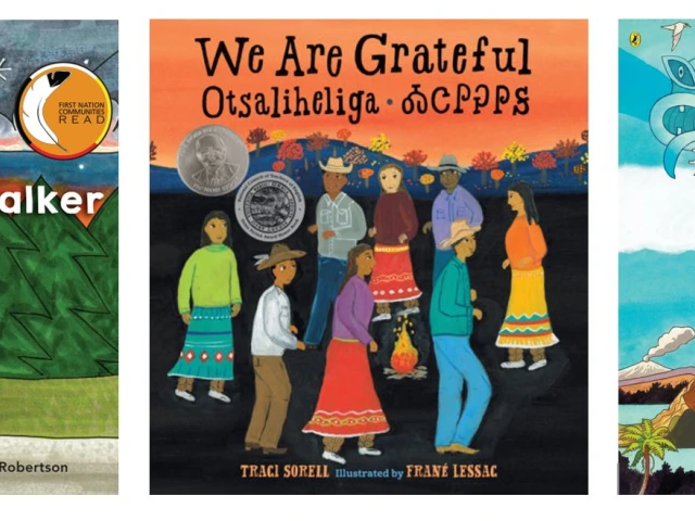 Indigenous Authored Books Listed in the Article
