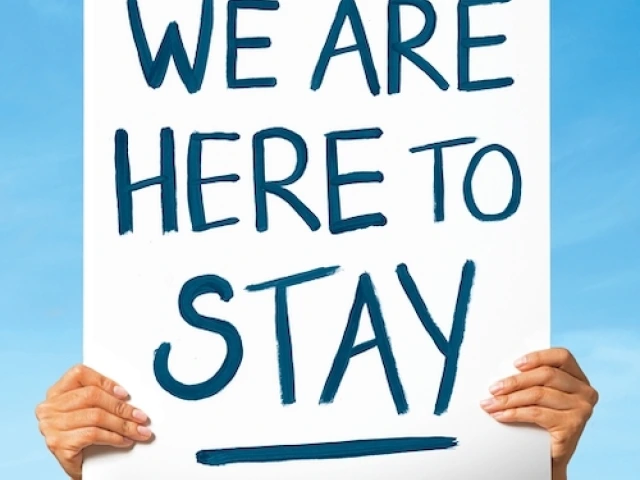 We Are Here to Stay by Susan Kuklin Cover Image