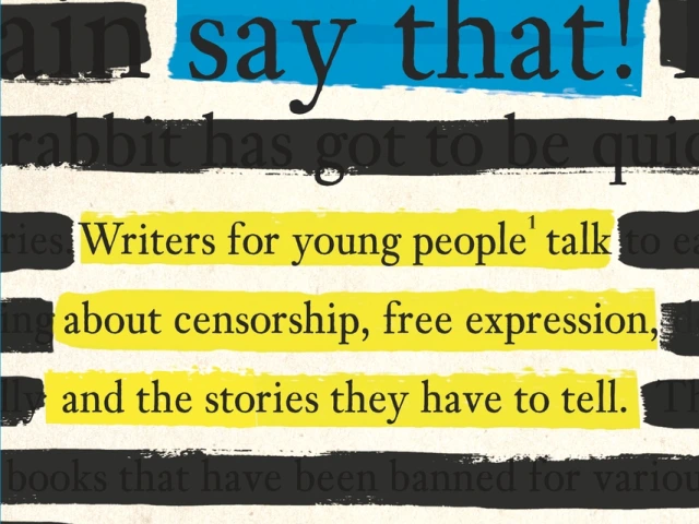 A page with most words blacked out by a marker, with only the title and subtitle highlighted to be seen.