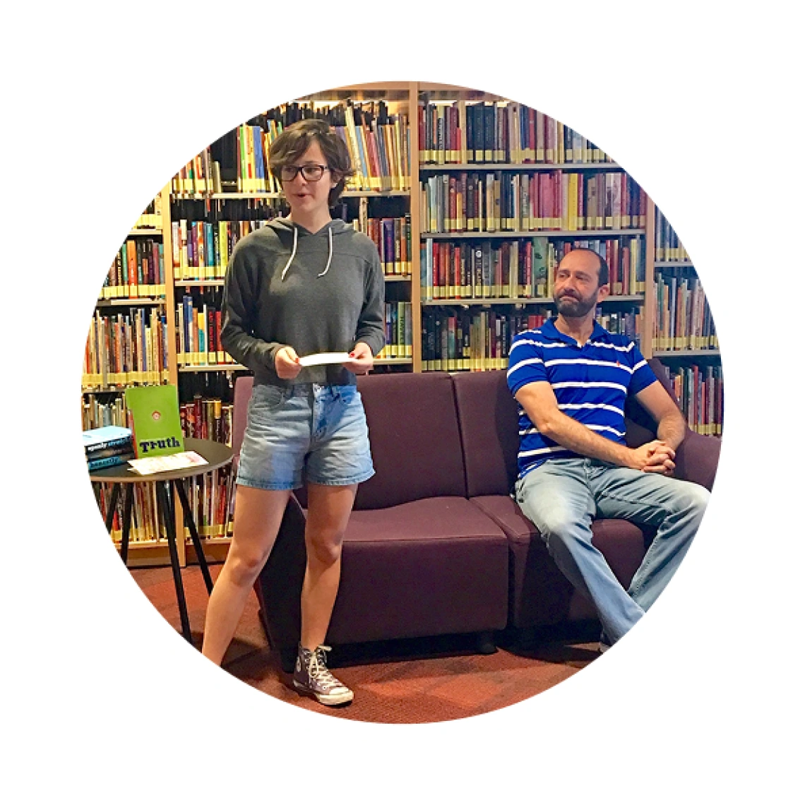 George Ballenger introduces author Bill Konigsberg