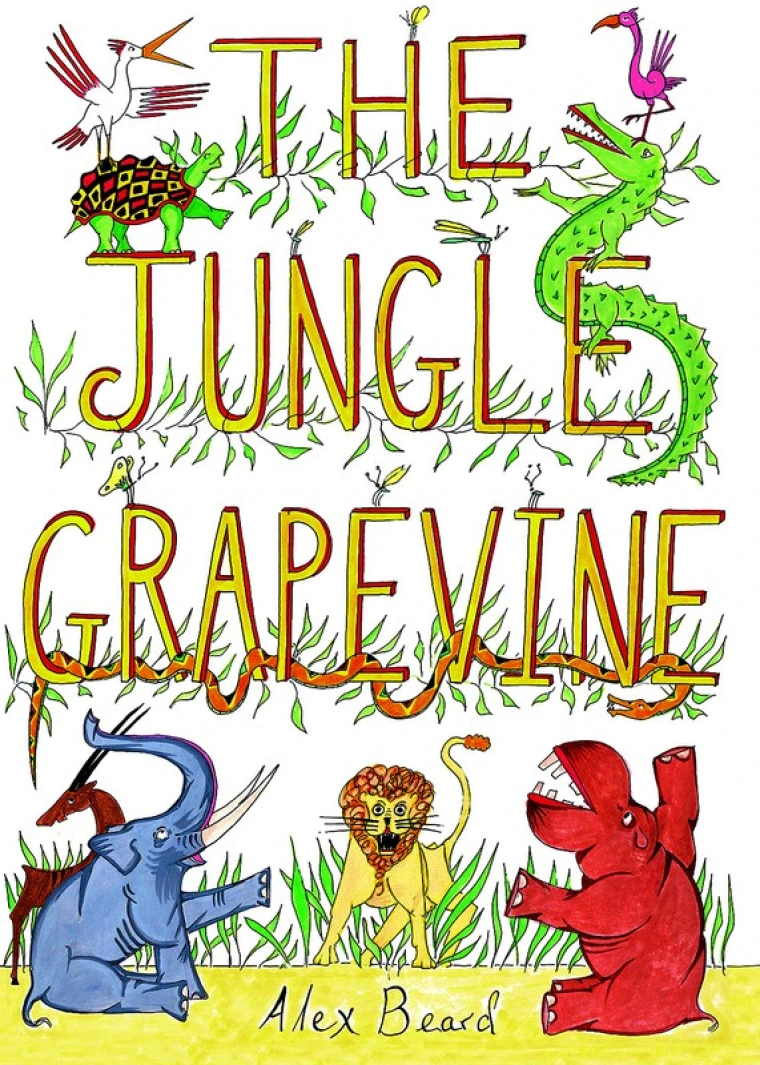 African animals all over the cover.