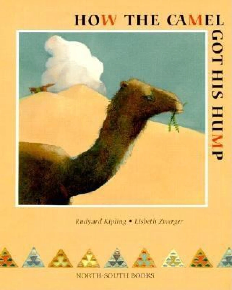 A camel in the Sahara desert