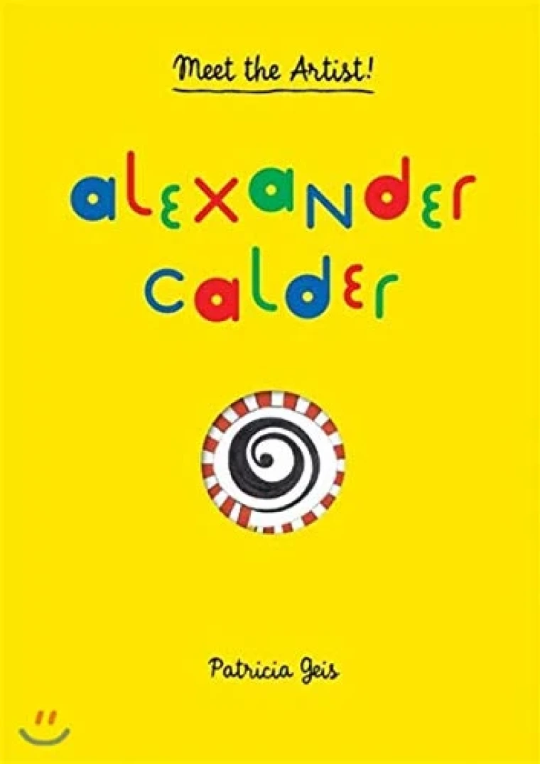 A yellow book cover with colorful text across