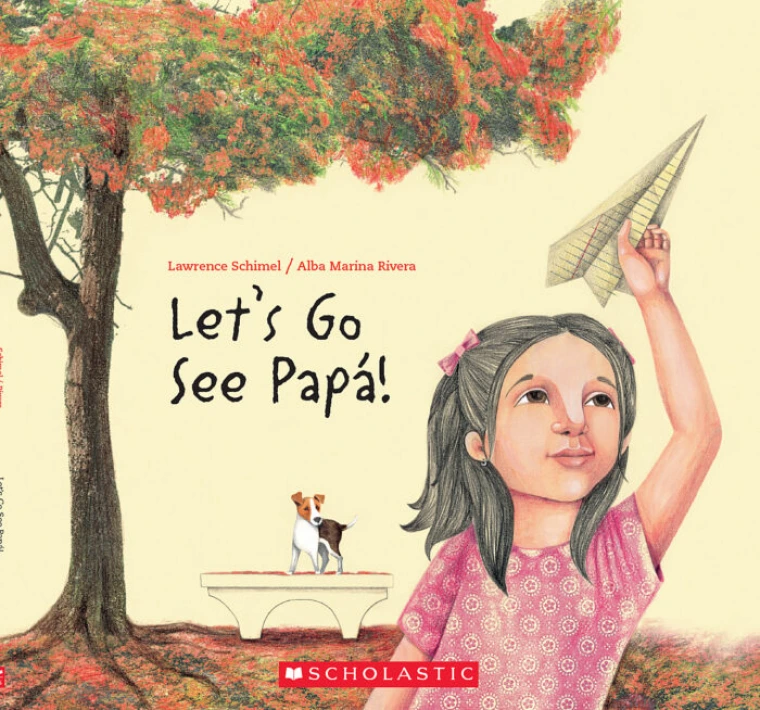 A girl is holding a paper airplane and is aiming it towards the sky