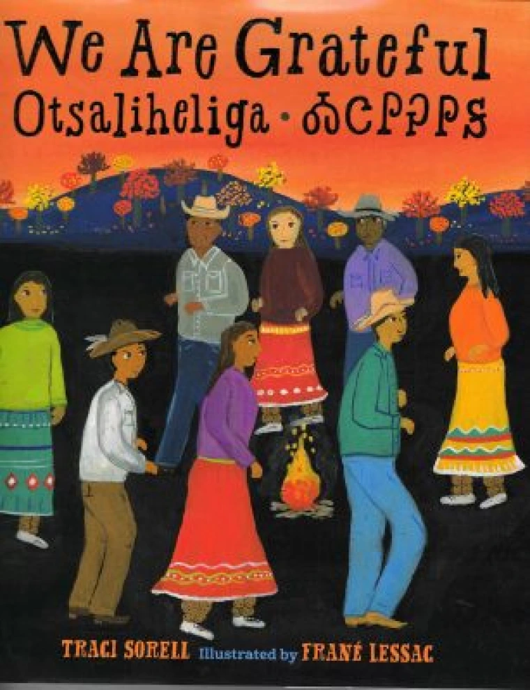 Indigenous people of North America in traditional clothes