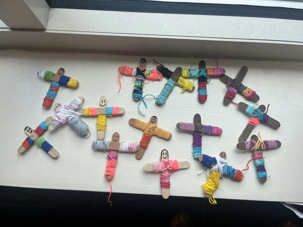 Crafting Guatemalan Worry Dolls