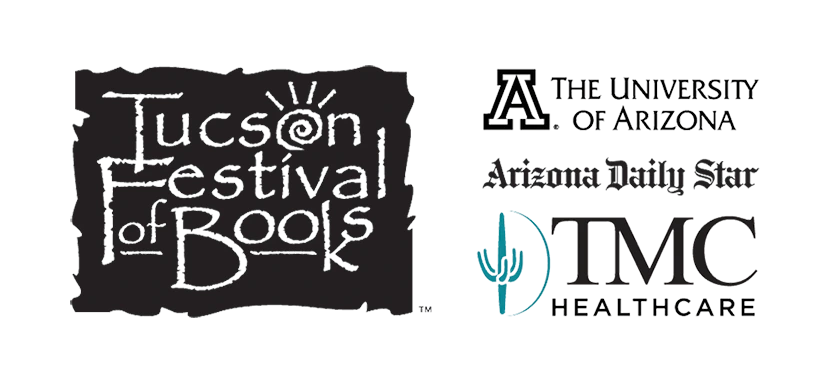 Tucson Festival of Books logo with sponsors listed