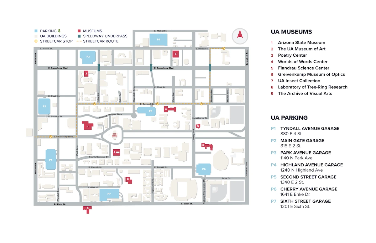 map for parking and participating organizations to be linked soon.