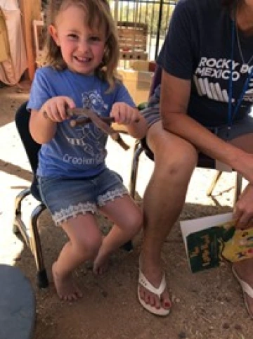 Rhythm sticks from mesquite trees