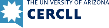 UofA Branded CERCLL logo with ten-pointed star