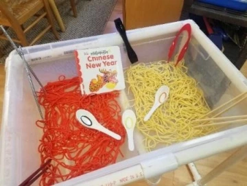 Sampling of the children’s literature used for our Chinese New Year’s celebration.