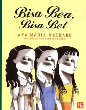 Cover of Bisa Bea, Bisa Bel depicting three girls with black hair standing in a line, facing the right.
