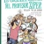 Cover of La cuchara sabrosa del profesor ziper depicting a colorful crowd of people reaching up towards a spoon.