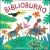 Cover of Biblioburro depicting a man on a donkey reading a book as he travels to the right side of the cover.