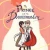 Cover of The Prince and the Dressmaker depicting the dressmaker and the prince dancing in front of a large silhouette of the prince's alter ego.
