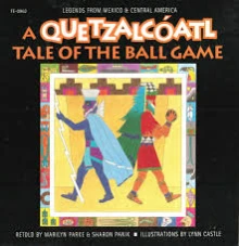 The Proudest Blue book cover features a girl in profile wearing a blue hijab that becomes a sea for a girl in afro-puffs riding in a folded paper boat.