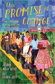 This Promise of Change cover depicting the Clinton 12 on a yellow road.