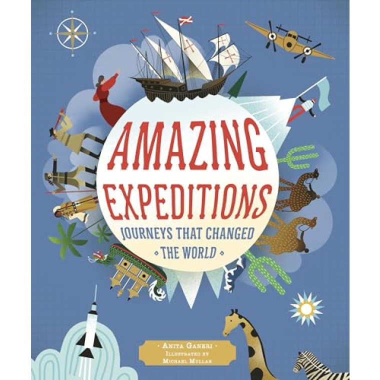 A white, globe-like sphere is in the center with the book title