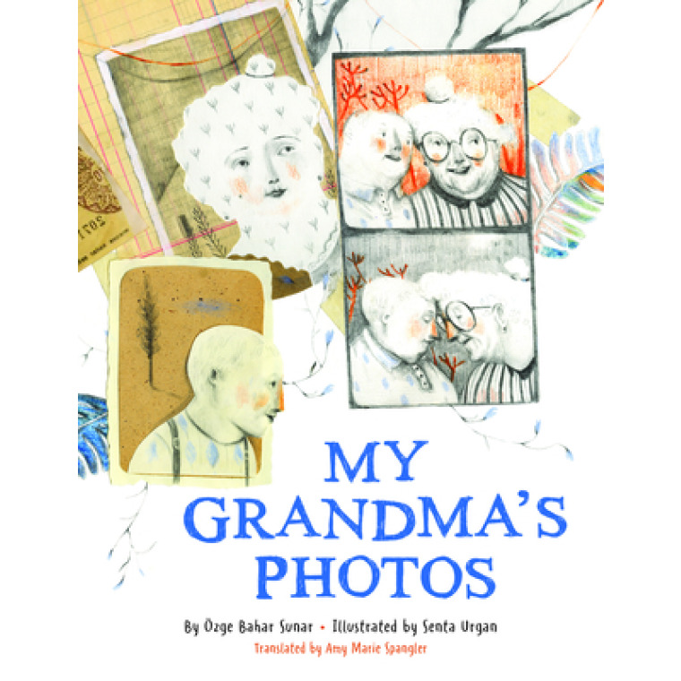 A series of old photographs focused on a grandmother and her grandchild.