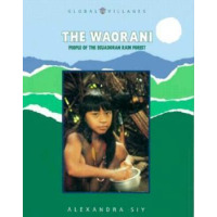 A yong Waorani girl looks at the camera.