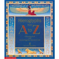 Egyptian hieroglyphs decorate the columns around the title.
