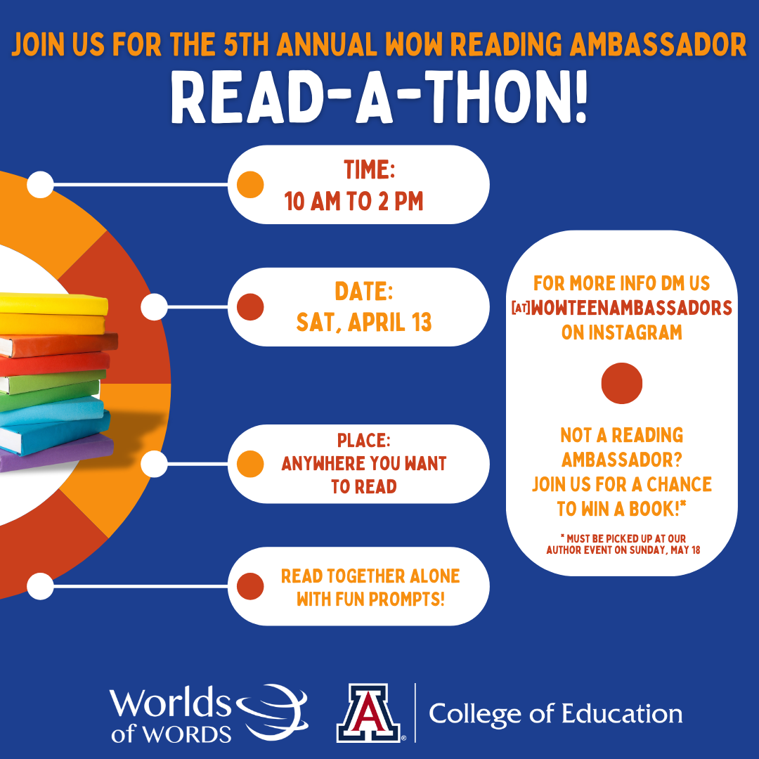 5th Annual Read-a-thon • Worlds of Words