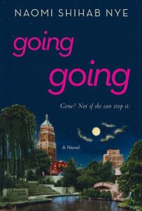 Book jacket of Going, Going by Naomi Shihab Nye