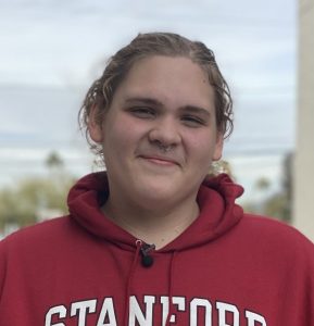 Photo of Gregory Medina in Stanford hoodie