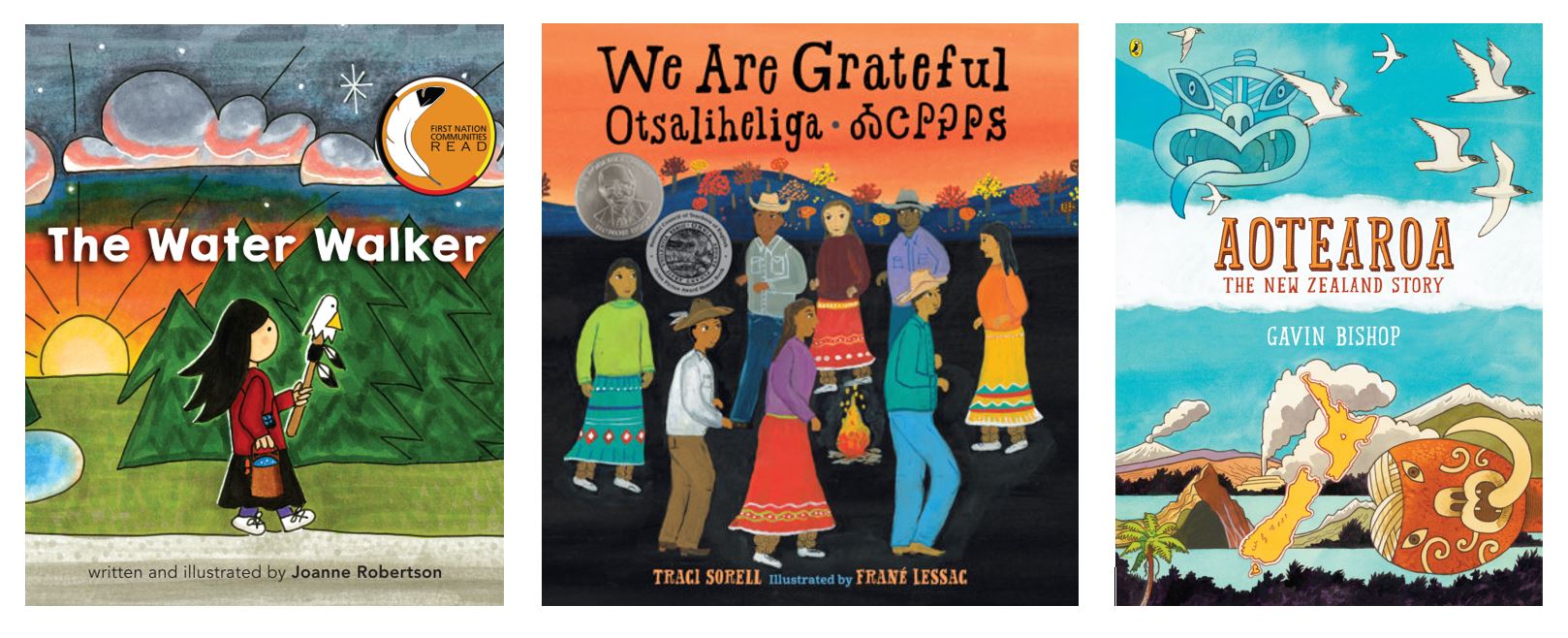 Indigenous Authored Books Listed in the Article