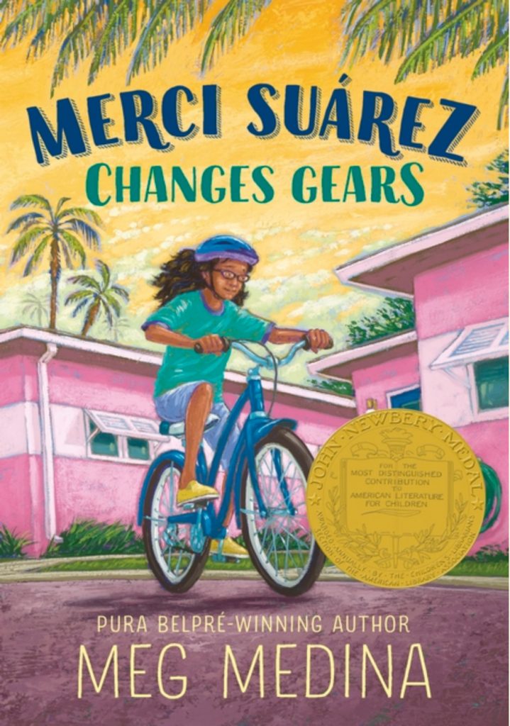 Cover for Merci Suárez Changes Gears by Meg Medina