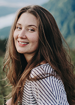 Portrait of a woman outdoors