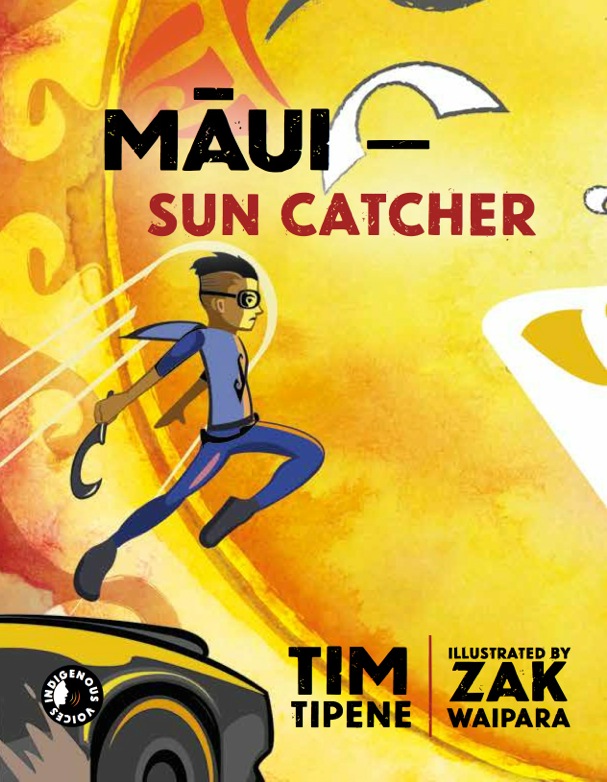 Maui Sun Catcher Cover depicts young boy leaping towards a large sun