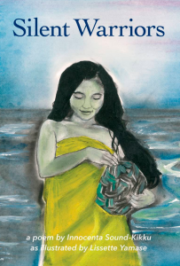 A woman holding a basket