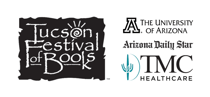 Tucson Festival of Books logo with sponsors listed